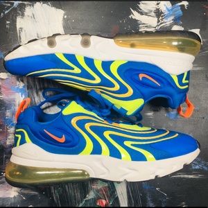 Nike Air Max React 270 Soar Volt Orange